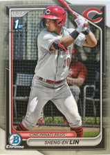 2024 Bowman Chrome Sheng-En Lin Chrome Prospects 1st #BCP-155