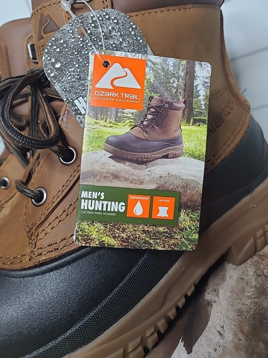 Size: 6 Prairie Duck Waterproof Leather Boots . Ozark Trail . New in Box Ozark Trail Men main image 2