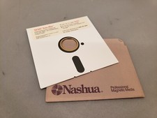 Vintage Nexis News Plus Demo for IBM PC 1989 Software 5-1/4" Floppy Disk