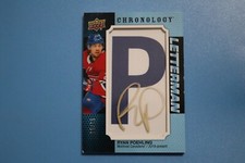 2019-20 UD CHRONOLOGY HOCKEY LETTERMAN /15 RYAN POEHLING L-MO-RP