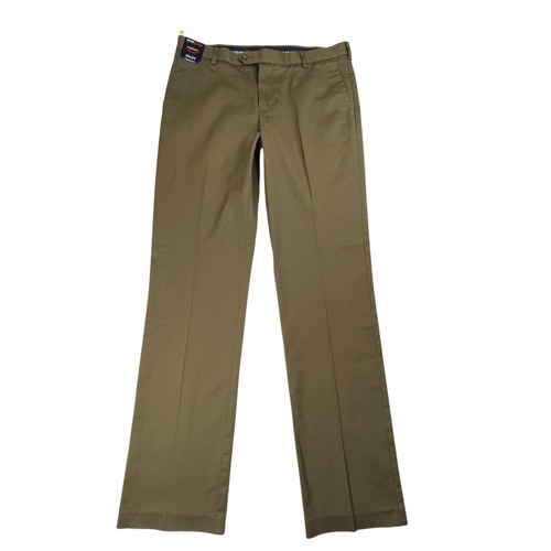 Travel Smart Pants Men 36x34 Brown 