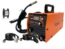 Saldatrice a filo continuo NO GAS 350 AMPERE MIG/MMA 350 A elettrodo+bobina 0,5