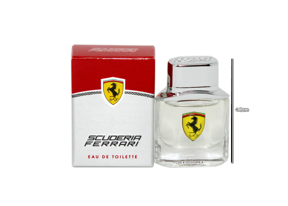 FERRARI SCUDERIA EAU DE TOILETTE SPLASH 4 ML/0.13 FL.OZ. MINIATURE