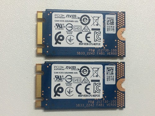 2 pcs new Intel Optane Memory M10 MEMPEI1J016GAL 16GB M.2 2242 NVMe PCIe FW:0420 - Picture 3 of 6