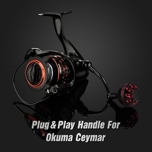 GOMEXUS Power Handle for Okuma Ceymar Avenger Epixor Xt Reel Plug-and-Play - Picture 3 of 10