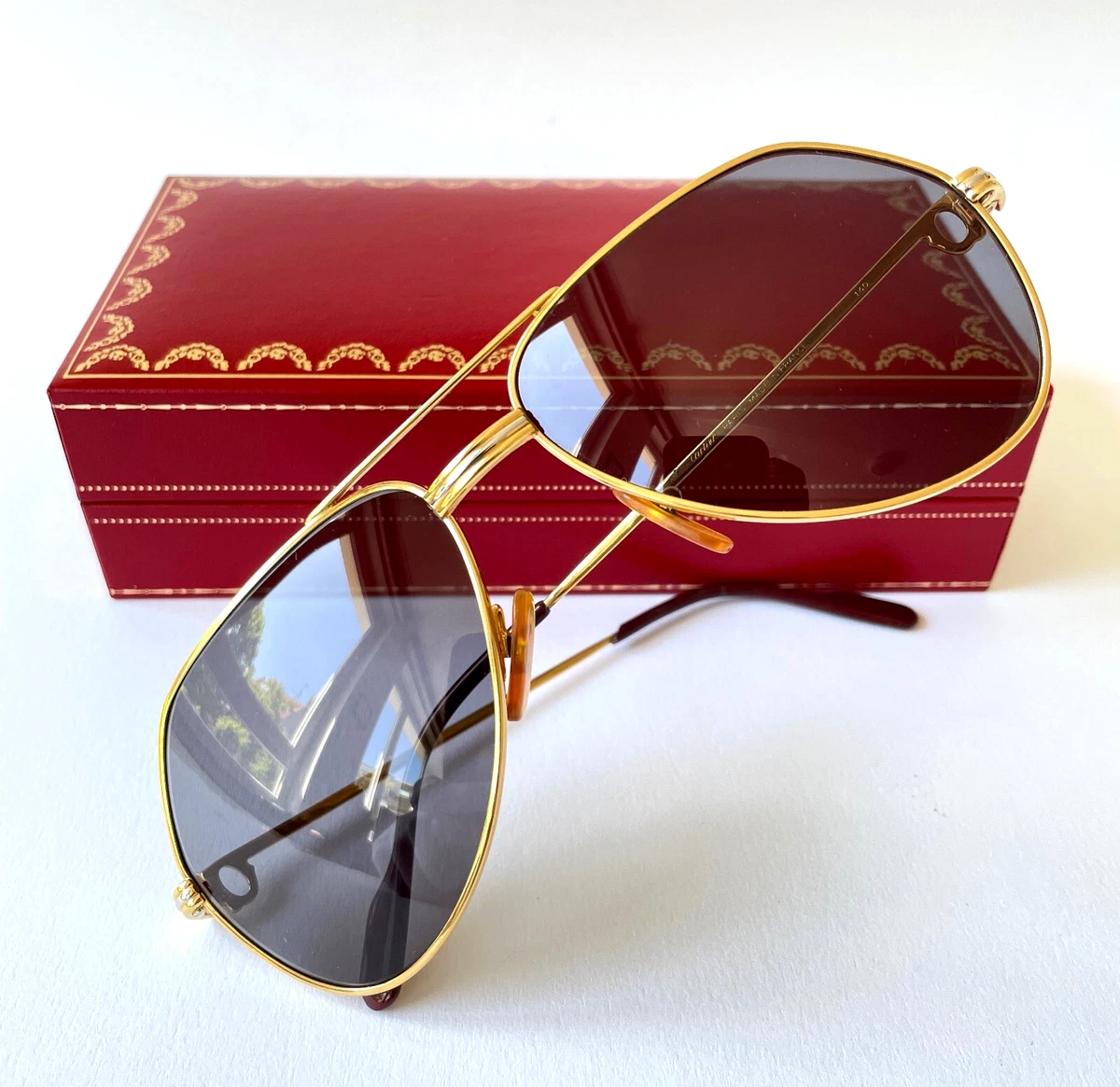 Cartier Vendome Sunglasses In Vintage Sunglasses for sale | eBay