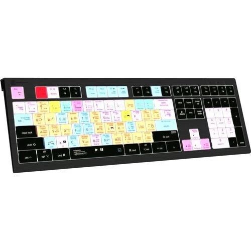 Logickeyboard ASTRA 2 Backlit Keyboard for Adobe Lightroom CC (Mac, UK English) - Image 2 of 4