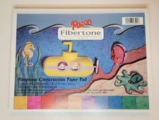 Pacon Fibertone Construction Paper Pad Dual Toned Paper Vintage 50 Sheets Color
