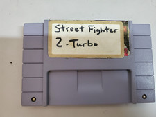Street Fighter 2 Turbo Super Nintendo SNES - Tested - Cartridge Only
