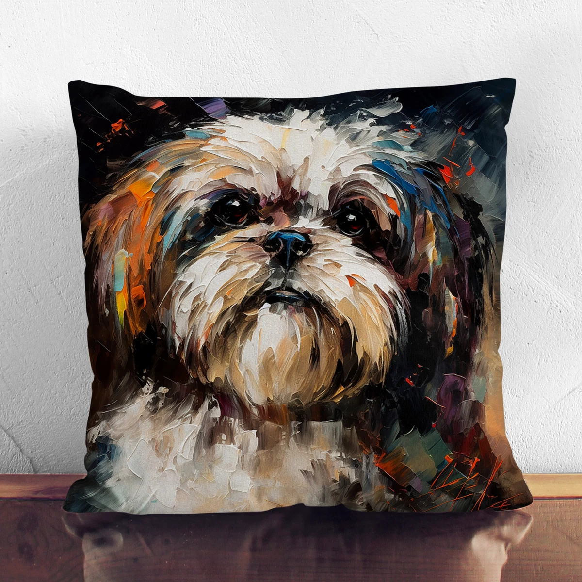 Shih tzu top cushion covers