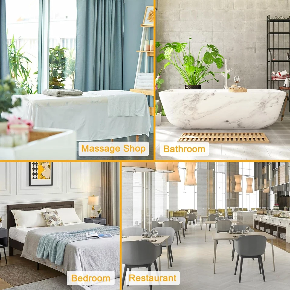 Separador de habitaciones plegable portátil privacidad pantalla de madera 4 paneles pared divisoria indoo Foto 4 de 4