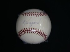 AJ PIERZYNSKI SIGNED OFFICIAL MAJOR LEAGUE BASEBALL