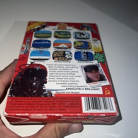 Nintendo NES Game MIG 29 Soviet Fighter CIB Complete In Box wReg Card Shiney