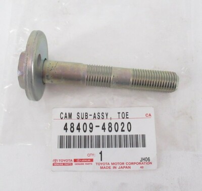 Genuine OEM Toyota Lexus 48409-48020 Rear Alignment Toe Adjust Cam