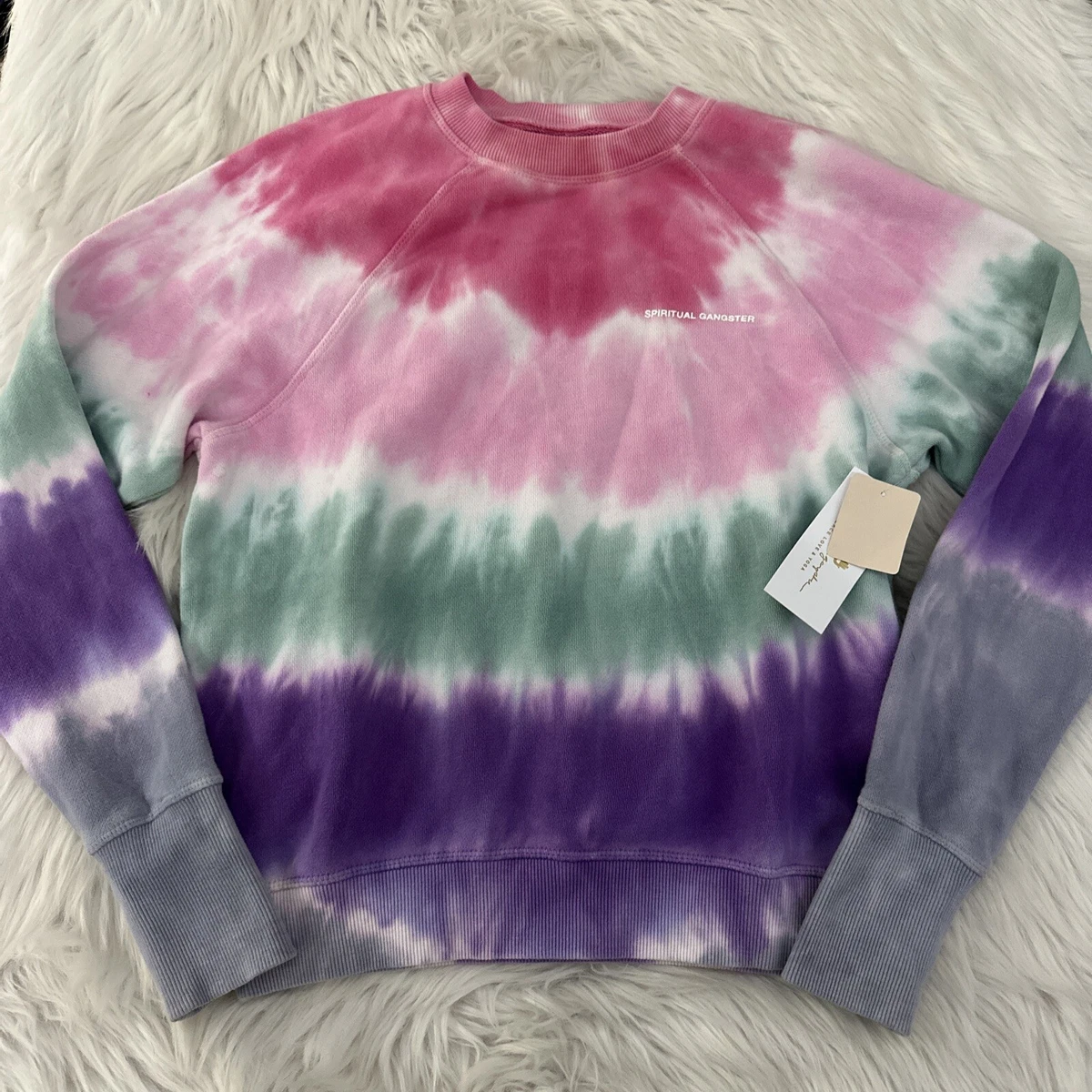 Spiritual gangster tie dye best sale sweater