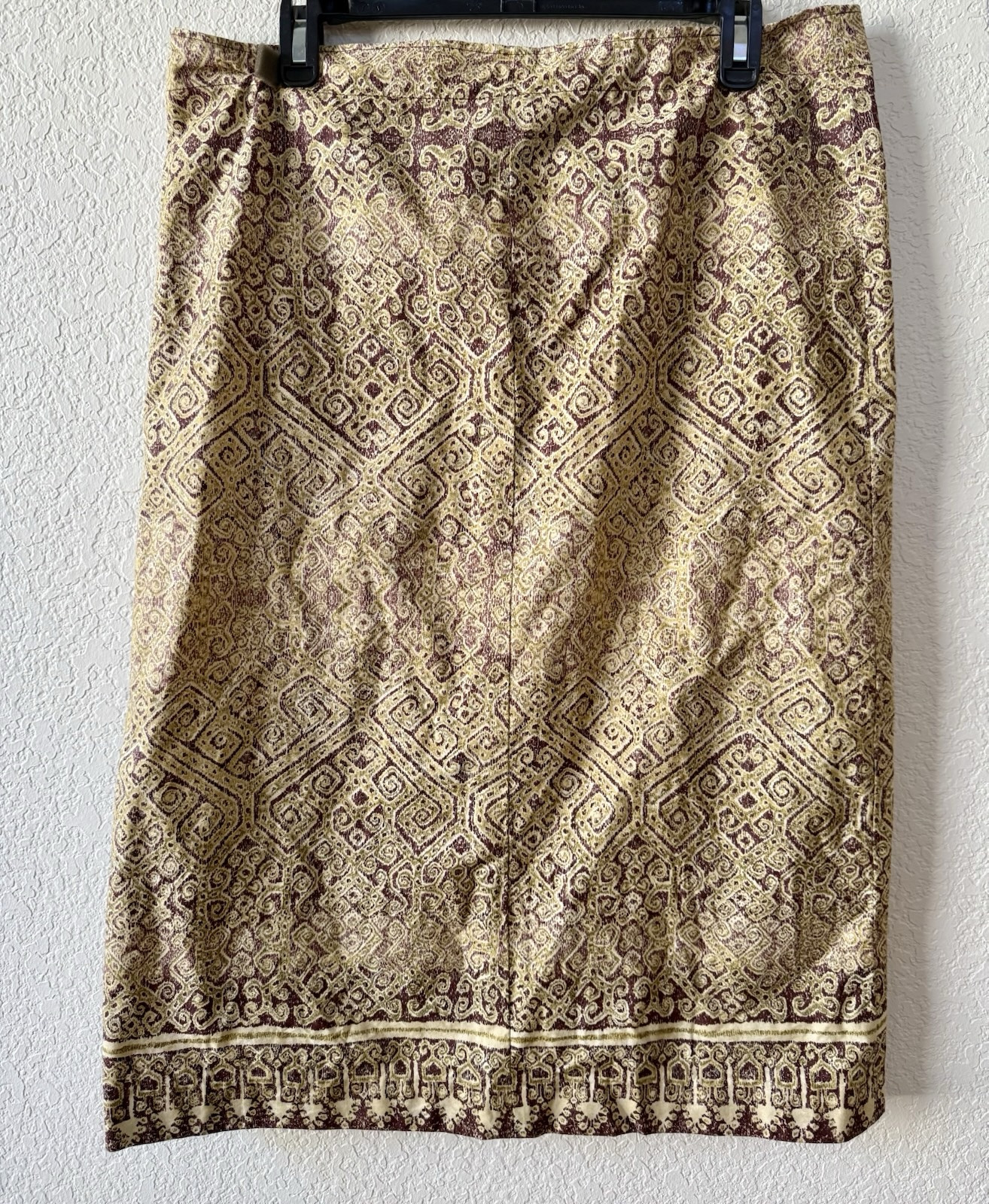 PERUVIAN CONNECTION Aztec Boho Geo  Snap Button M… - image 2