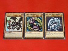 Blue-Eyes White Dragon SDK Arts  Dark Magician  Red-Eyes B. Dragon  YuGiOh 