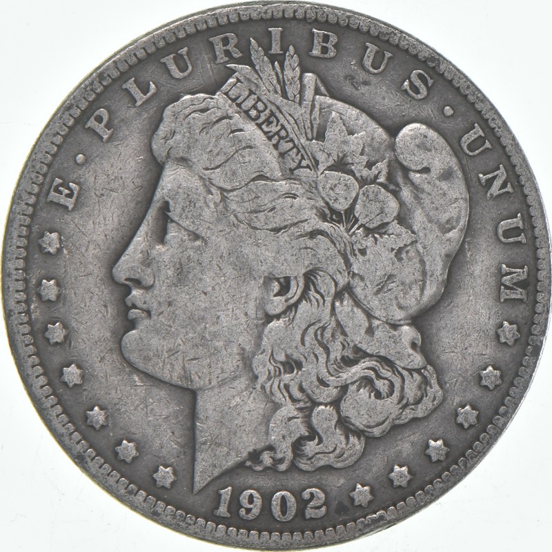 VG/F 1902 (P) Morgan Silver Dollar (1 coin) *6548