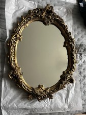 Vintage Gold Ornate Wall Mirror 61cmx44cm
