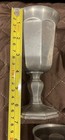 Set of 5 Pewter Octagonal Goblets — photo 2