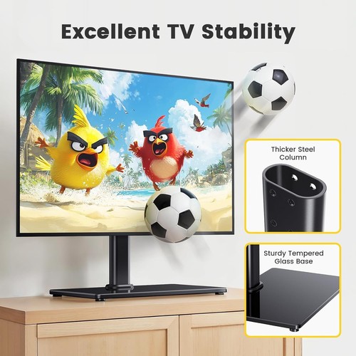 Soporte de TV de mesa universal Alphamount para la mayoría 32''-60'' hasta 88 libras APTVS17 - Imagen 4 de 8