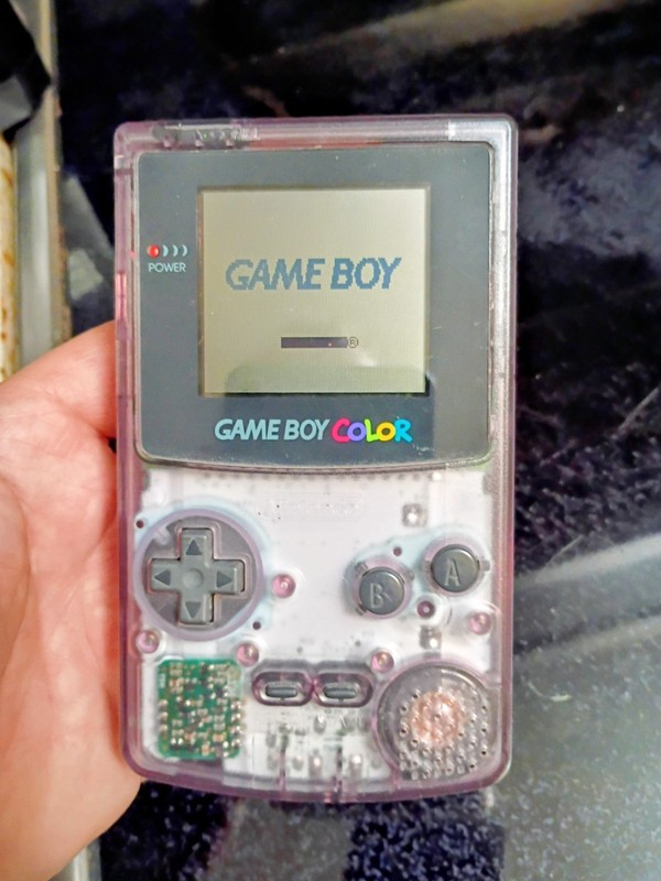 Nintendo Game Boy Color Handheld System - Atomic Purple CGB-001GBC
