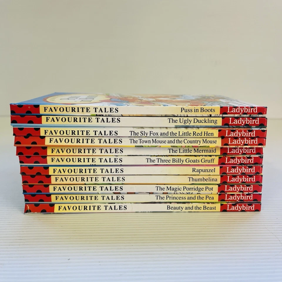 Vintage Ladybird x11 Favourite Tales Read Learn Books Children Kids Reading Lot - image 2 of 4