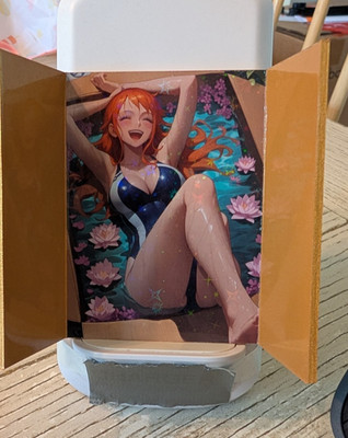 Nami One Piece EP-12 Waifu in Box Goddess Story No Doubt Getting Wet Card Waifu