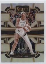 2024 Panini Select WNBA Concourse Silver Prizm A'ja Wilson #86 0v2h