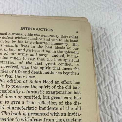 Vintage 1923 Robin Hood Hardcover Book George Cockburn Harvey Edwin J Prittie Ar - Picture 6 of 15