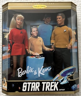 Barbie & Ken Star Trek 30th Anniversary Collector Gift Set New in Box