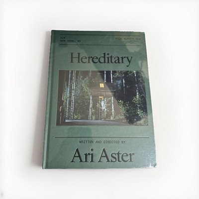 Ari Aster Hereditary Screenplay Book Hardcover NEW Sealed w Rare A24 Bookmark