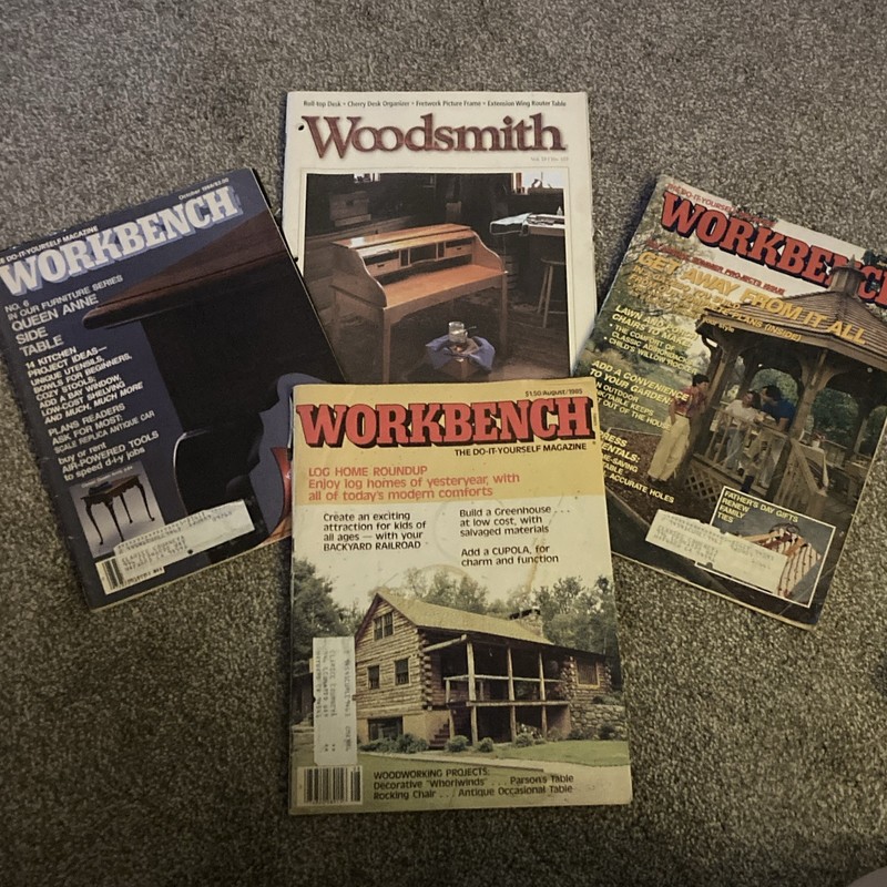 Workbench Do-It-Yourself Magazines 1980s