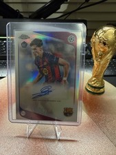 Guille Fernandez 2025-26 Topps Chrome UEFA UCC Silver Refractor RC Auto #CA-GF