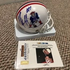 ROB GRONKOWSKI Signed Auto New England Patriots Throwback Riddell Mini Helmet