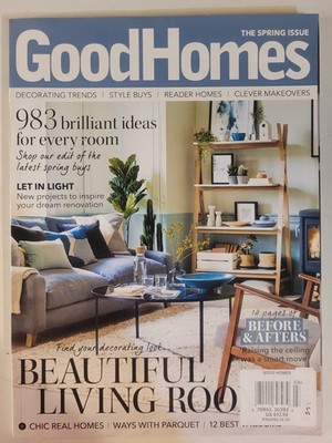 March 2019 GoodHomes Magazine Spring Issue NEW/Unread