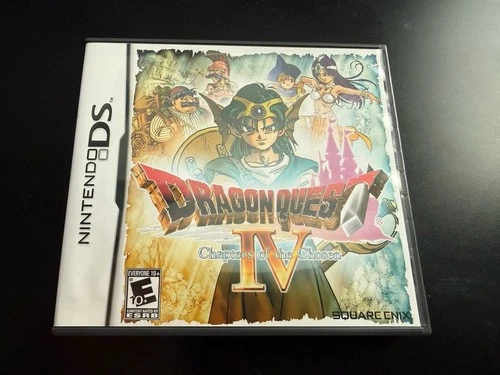 Square Enix Dragon Quest IV Chapters Nintendo DS Manual Included!