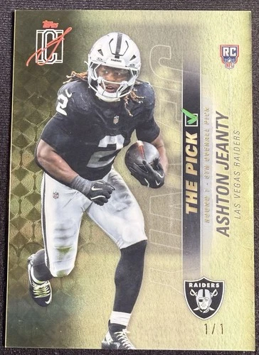 2025 Topps Signature Ashton Jeanty Base (RAW)