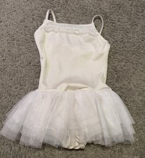 Capezio Elegant Cream Tutu Ballet Dance Leotard Size Toddler
