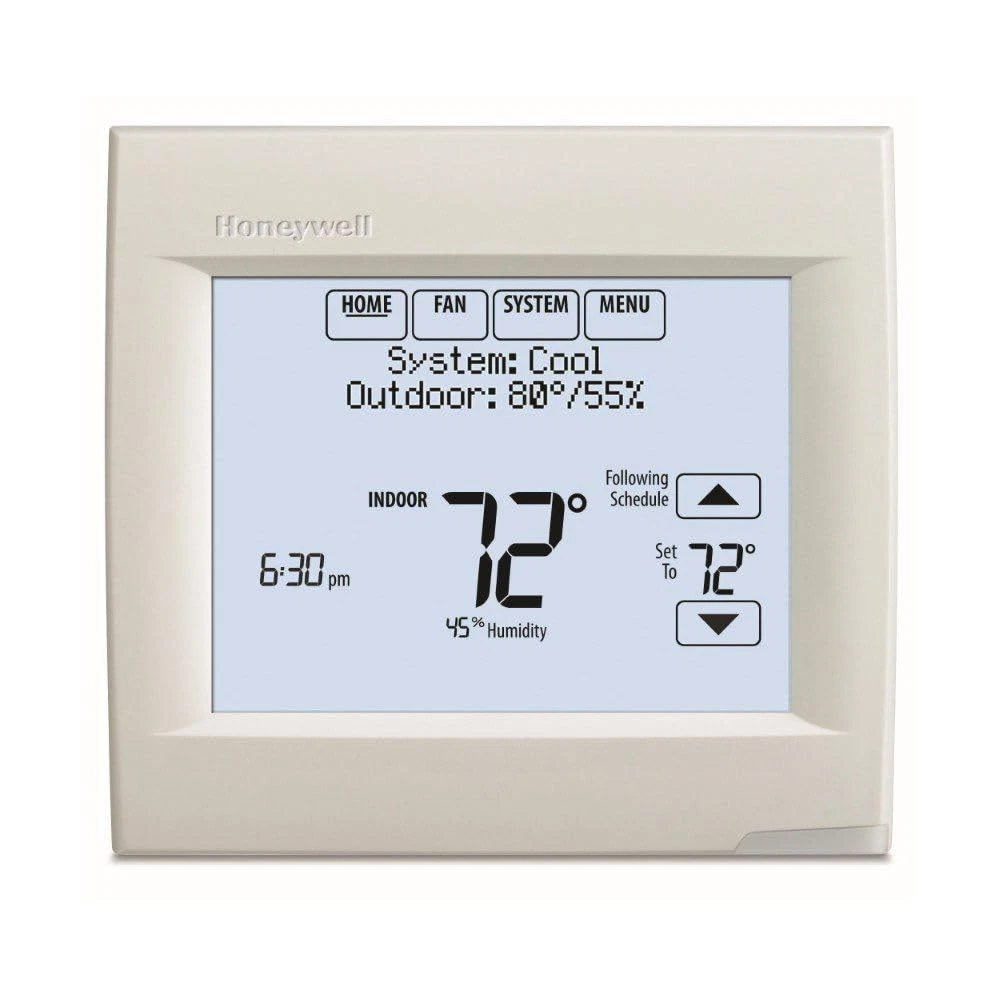 Honeywell Vision Pro 8000 Touchscreen Thermostat TH8110R1008 with RedLINK