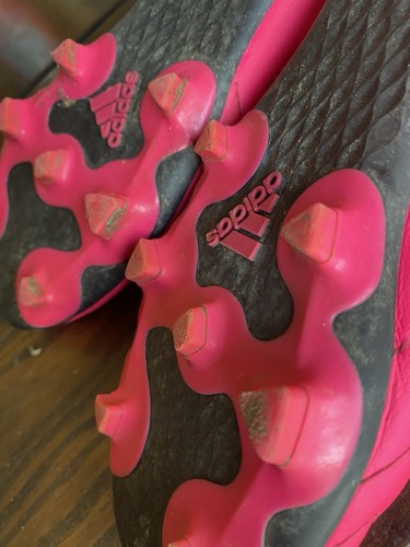 Adidas Goletto Girls 5 Pink Outdoor Soccer Cleats - Picture 9 of 12