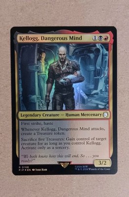 Kellogg, Dangerous Mind #106, MTG Universes Beyond: Fallout, English Foil NM