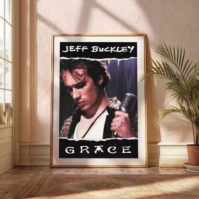 Jeff Buckley 'Grace' Poster Poster Wall art Decor for Fans, Unframed