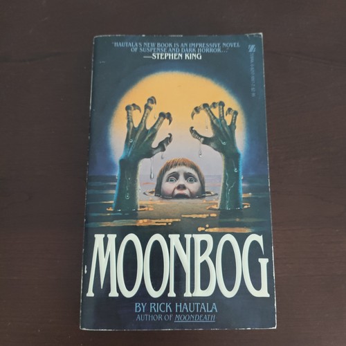 Moonbog Rick Hautala First Printing Zebra Books 1982 Paperback VGUC