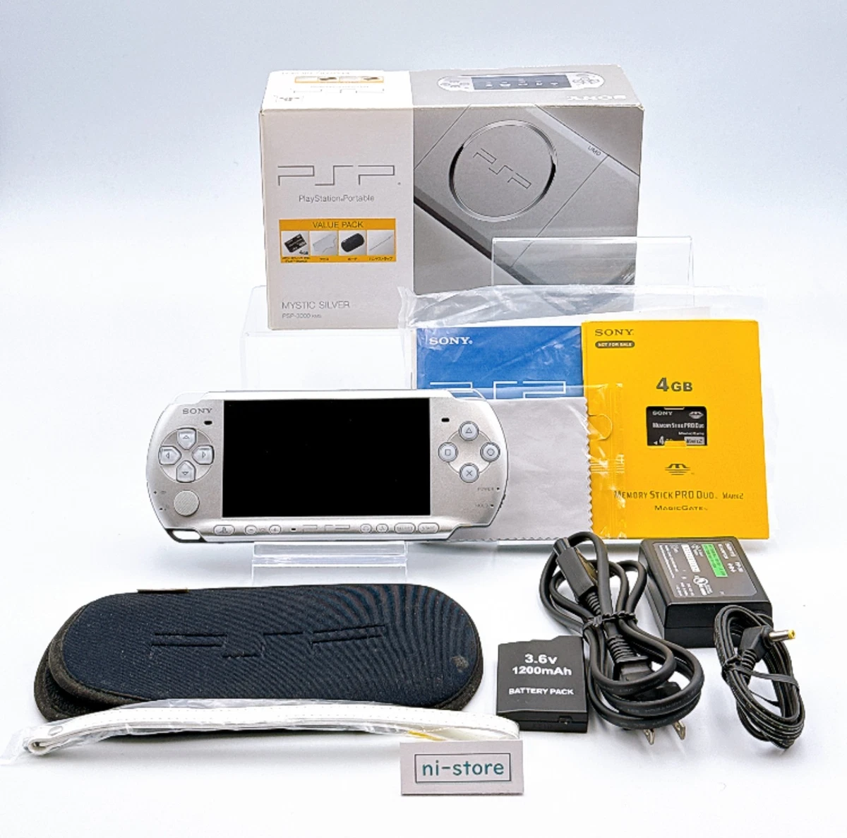 PSP-3000 NTSC-J Silver Video Game Consoles for sale | eBay