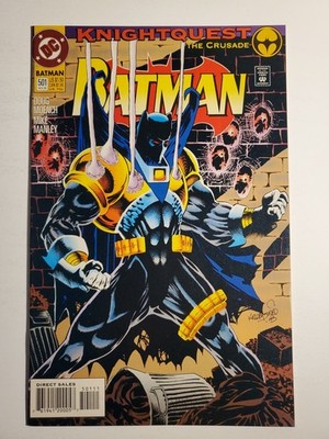 Batman #501 Doug Moench  Knightquest Crusade DC Comics 1993 Kelly Jones Cover
