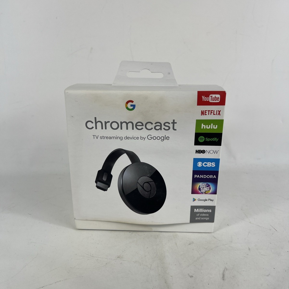 Google Chromecast (2nd Generation) HD Media Streamer - Black