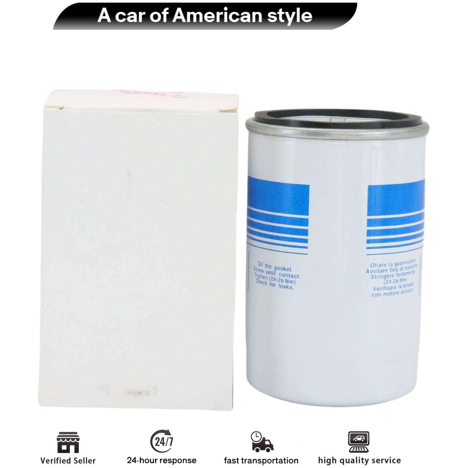 Lamborghini Aventador Oil filters 2 pcs P/N 07M115561B
