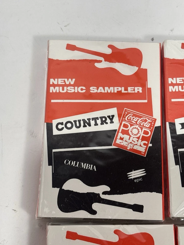 1991 Coca-Cola Music New Music Sampler 4 Cassette Lot Dance Rap Jazz Urban - Image 3 of 4