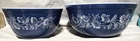 VINTAGE PYREX COLONIAL MIST 2 BOWL SET #402 1 1/2 QT #403 2 1/2 QT CIRCA 1983/86